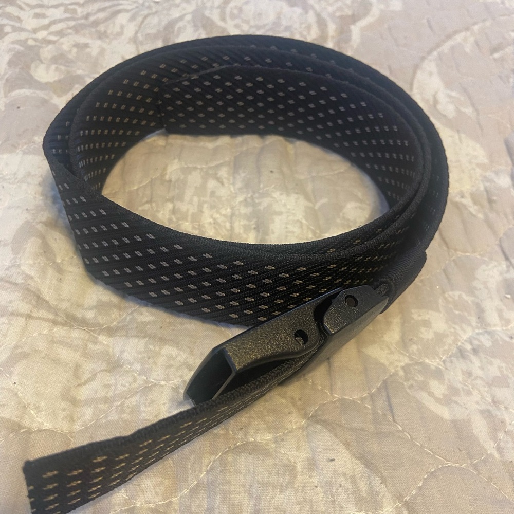 Men’s Black Woven Belt